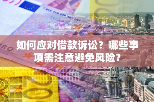 武汉如何应对借款诉讼？哪些事项需注意避免风险？