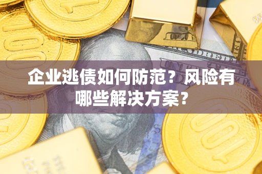 武汉企业逃债如何防范？风险有哪些解决方案？