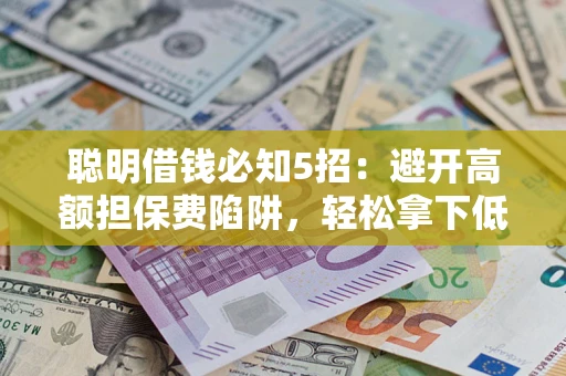 武汉聪明借钱必知5招：避开高额担保费陷阱，轻松拿下低息贷款