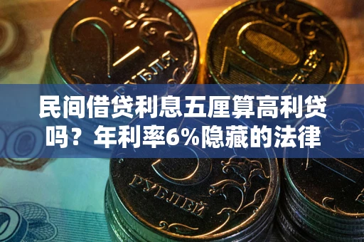 武汉民间借贷利息五厘算高利贷吗？年利率6%隐藏的法律风险全解析